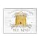 Stupell Industries In A World Bee Kind Motivational Phrase Beehive Framed Wall Art